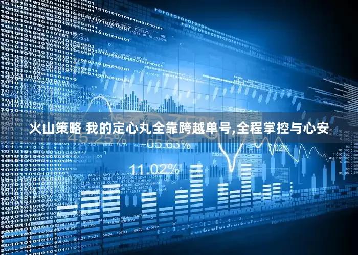 火山策略 我的定心丸全靠跨越单号,全程掌控与心安